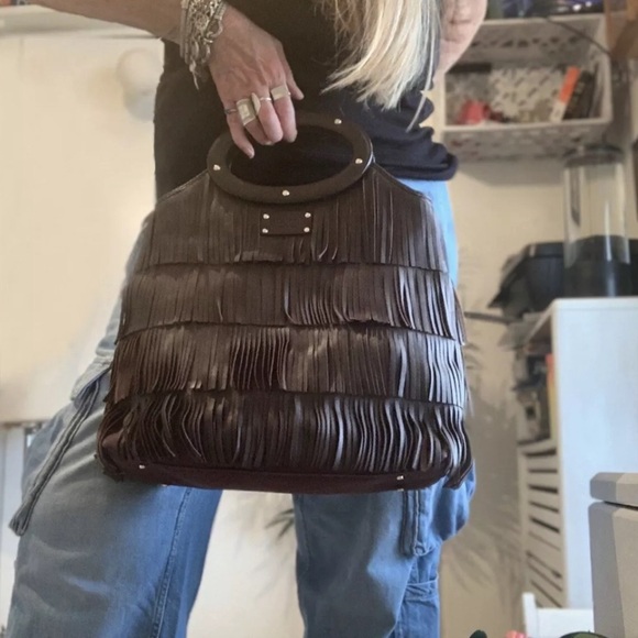 kate spade Handbags - Kate Spade Yuma Ida Fringe Vintage Tote